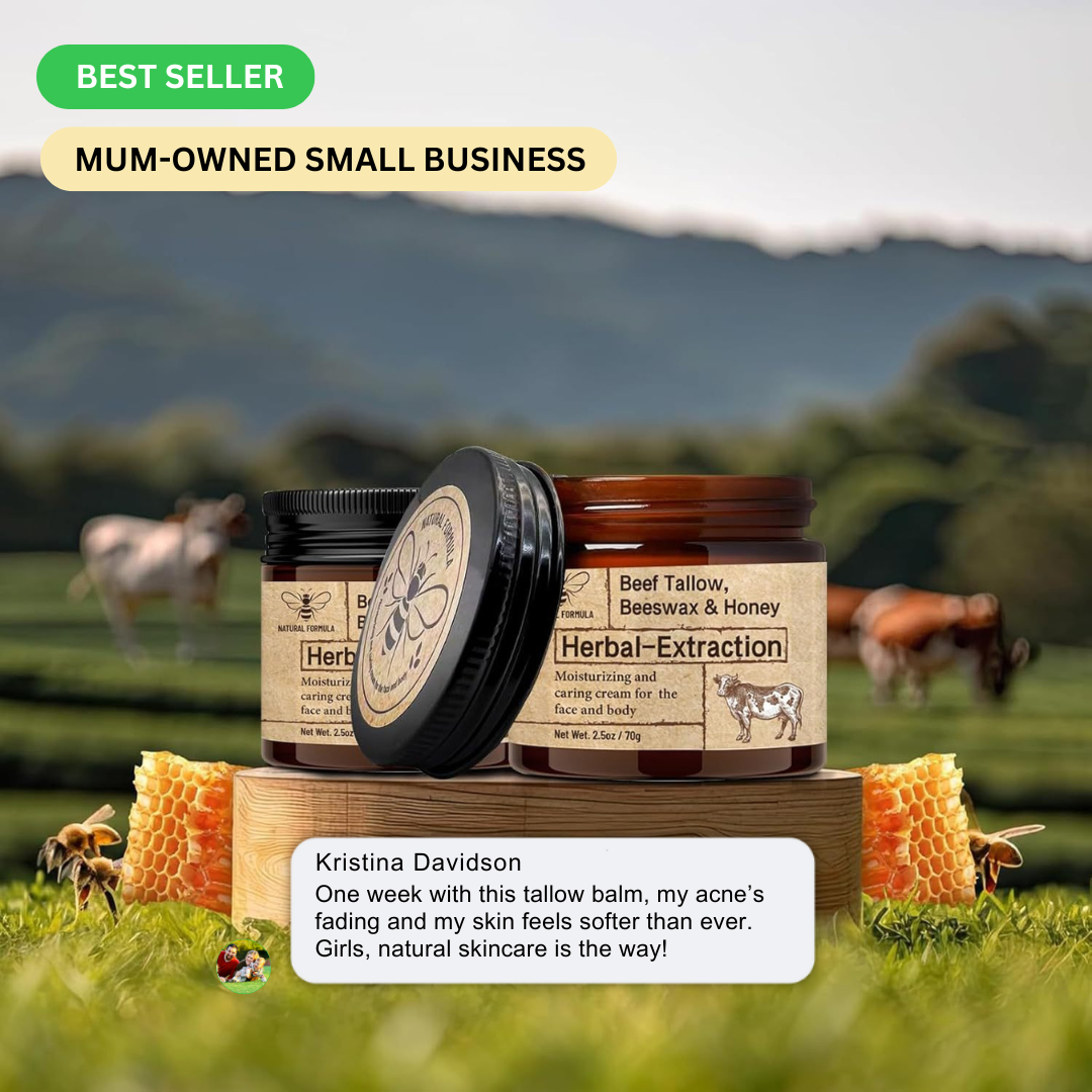 Grass-Fed Tallow Honey Balm